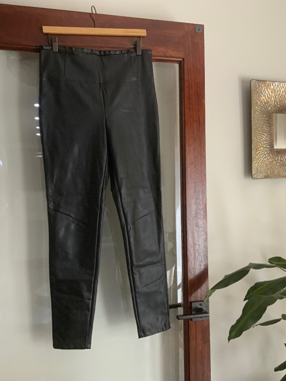 LAUNDRY leather pants size M